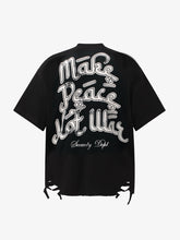 Graffiti Letters Devil Design Graphic T-Shirt